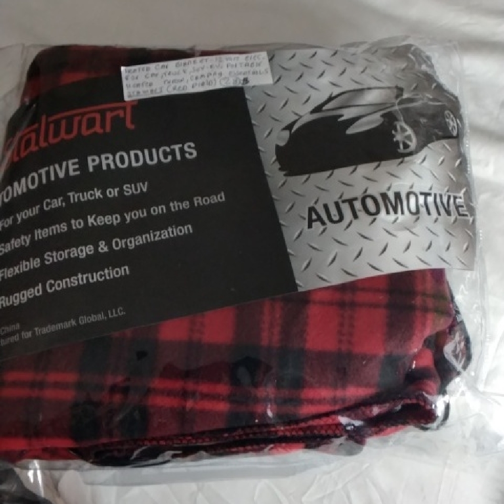 Red Automotive Blanket